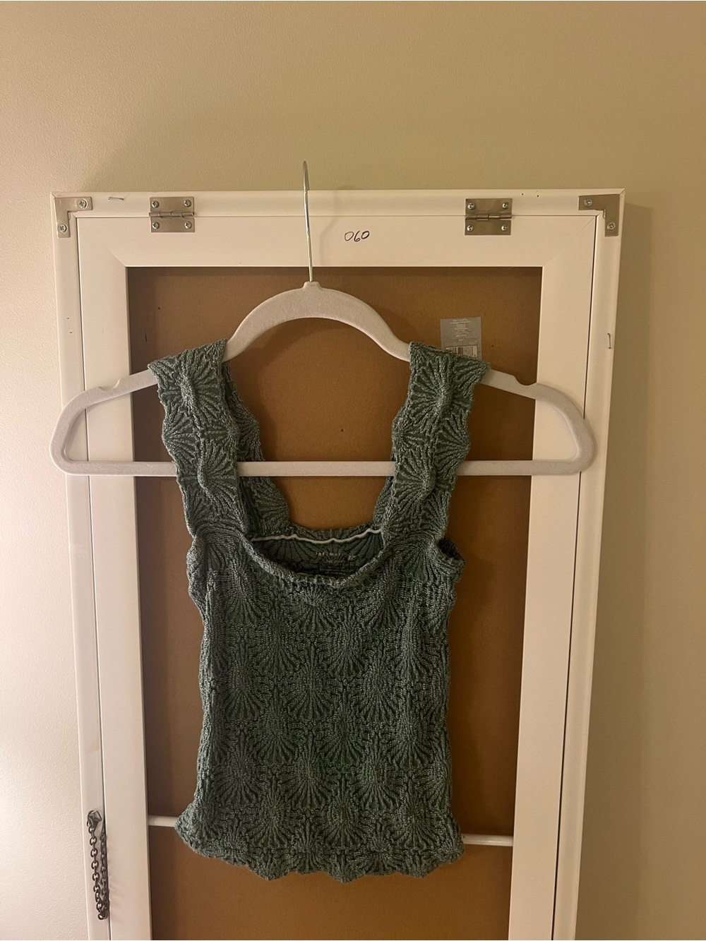 Free People green top